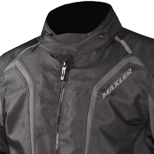 Veste de moto en textile pour homme Imperméable homologué CE avec bandes réfléchissantes et ventilation Veste de moto en textile pour homme - Product Image 3