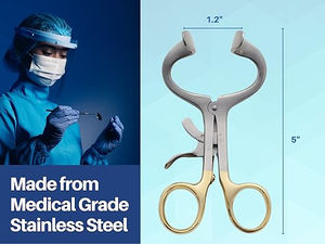 Abrebocas Dental de Acero Inoxidable de Alta Calidad, Instrumento Manual Personalizado de Primera Calidad - Product Image 2