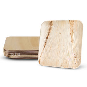 En kaliteli tek kullanımlık kare Areca palmiye yaprağı plaka çevre dostu ev partisi aksesuar fiyat stoklu kahve çay araçları hindistan - Product Image 2