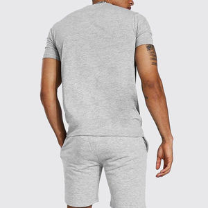 Conjunto de verano de algodón moderno para hombre, proveedor de conjuntos deportivos de verano para hombre, conjunto de verano de algodón con cintura elástica para hombre - Product Image 6