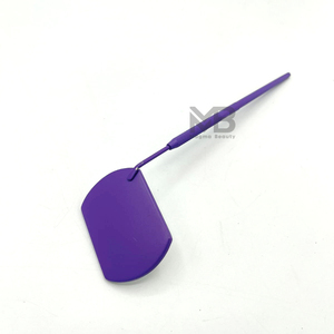 <b>Small</b> Stainless Steel Professional Eyelash Tweezers Square Eyelash Extension <b>Mirror</b> Eyebrow/Eyelash Checking Custom Color Custom - Product Image 2