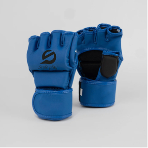 Professional MMA Boxing Gloves with PU Material and <b>Hook</b> & Loop Closure High Quality Latest New Design Training Mma Gloves - Product Image 1