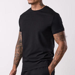 Vêtements de sport pour hommes personnalisés, t-shirts 100% coton tricoté, respirant, anti-UV, vêtements de fitness avec impression graphique personnalisée - Product Image 5