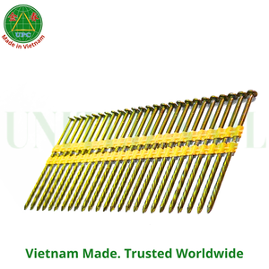 Clous de charpente en plastique de 3 pouces, meilleur choix du Vietnam, en acier, tête ronde avec tige à vis |   Clous sur bande plastique - Product Image 3