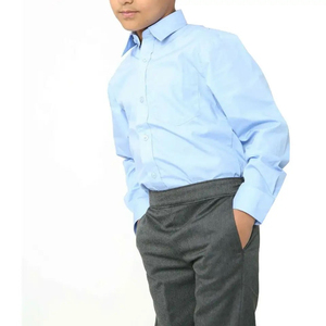 Nouvel ensemble d'uniformes scolaires pour enfants en gros – Chemises décontractées personnalisées, design estival confortable, parfait pour l'uniforme scolaire quotidien des enfants - Product Image 3