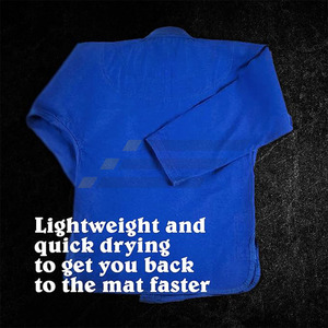 Traje de Jiu-Jitsu Brasileño con Logotipo Personalizado, 100% Algodón, Ropa de Artes Marciales Transpirable con Bordado e Impresión, Uniforme de Fábrica - Product Image 4