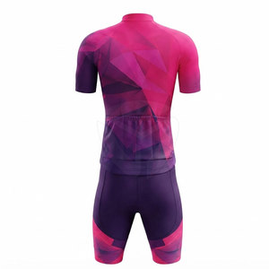 Uniforme de Ciclismo Profesional para Hombre, Jersey Personalizado con Culotte Acolchado de Gel para Ciclismo de Larga Distancia en Carretera - Product Image 2