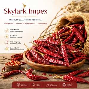 Premium Dry <b>Red</b> <b>Chilli</b> Whole Natural <b>Dried</b> <b>Red</b> Chili Pepper Indian Export Quality High Spice Sun <b>Dried</b> <b>Red</b> <b>Chilli</b> - Product Image 1
