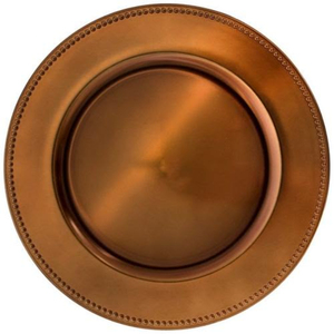 Assiette de présentation ronde en cuivre faite à la main, idéale pour la maison, les hôtels, les mariages, la vaisselle de table et les plats – En promotion - Product Image 5