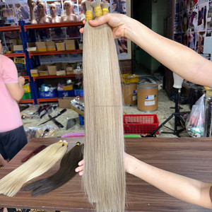 Produits capillaires en gros : Extensions de cheveux naturels vietnamiens en vrac - Product Image 4