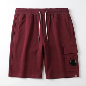 Professionally Made Men's Solid maroon Color <b>Knee</b> Length Shorts Lightweight Men's Regular Fit Shorts For Summer Season - Product Image 1