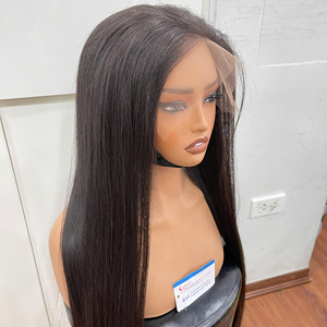 Nueva Llegada 2026 Peluca Lacia Extrema de 26 Pulgadas con Cierre de Encaje HD, Peluca de Cabello Vietnamita Virgen sin Pegamento con Encaje Frontal HD para Mujeres Negras - Product Image 4