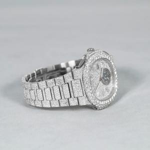 Natural Moissanite Diamond Luxury With High Quality <b>Iced</b> <b>Out</b> <b>Watch</b> for Men's Fashion Jewelry 925 Sterling Silver Hip Hop <b>Watch</b> - Product Image 6