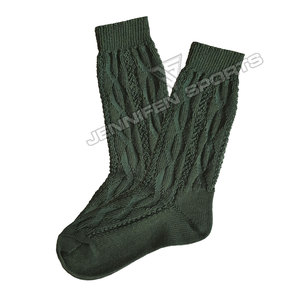 <b>Men</b> Oktoberfest Trachten Cuffed <b>Socks</b> Waffle Knit Edelweiss Brooch Bavarian Traditional Costume <b>Socks</b> - Product Image 5