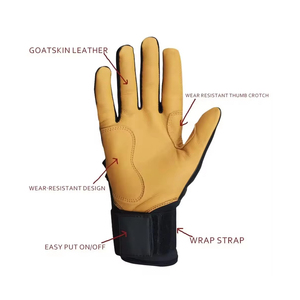 Guantes de Bateo de Béisbol Personalizados con Bordado, Proveedor y Exportador de Guantes Deportivos, Precios de Mayoreo Accesibles - Product Image 3