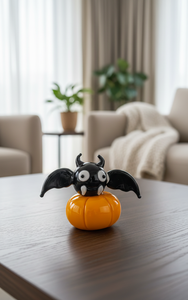 Presse-papiers en cristal Art Déco fait main en verre, décoratif pour la maison, le bureau, le tableau de bord de voiture, cadeau pour Halloween et Noël - Product Image 3