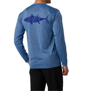 Camiseta de Pesca Sublimada con Protección UV, Diseño Nuevo, Venta al Por Mayor, Personalizada con su Propio Logotipo, Camiseta de Pesca para Hombre - Product Image 6