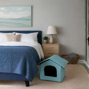 Casa para Mascotas Pequeñas y Medianas, Cama Interior Suave y Cálida para Perros, No Desmontable, Disponible en 3 Tamaños - Product Image 4