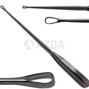 Cureta Uterina de Acero Inoxidable Sims, Instrumento Quirúrgico Manual de 26 cm, Afilada/Inocosa, Herramienta de Ginecología y Obstetricia, Hecha en Pakistán - Product Image 4