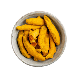 Cúrcuma Cruda Pura Seca Directa de Fábrica, Variedad de Dedos Enteros, Ingrediente Alimentario a Granel de la India - Product Image 2