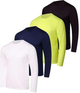 Camiseta de Algodón con Cuello Redondo, Manga Larga, Corte Cómodo, Uso Diario Informal, Tela Suave - Product Image 1