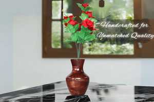 Florero de Madera Moderno y Económico para Ramas Decorativas, Plantas Artificiales y Decoración Minimalista del Hogar por AALIYAN IMPEX - Product Image 3