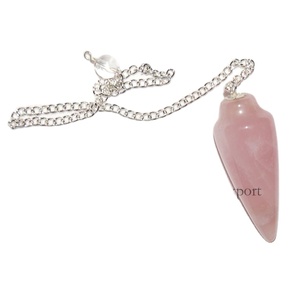 El mejor vendedor de péndulos planos de cuarzo rosa: péndulos planos de cuarzo rosa a la venta péndulos de cristal curativos - Product Image 1