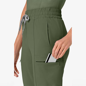 Nuevo Diseño, Venta al por Mayor, Conjunto de Ropa de Enfermería Cómoda y Transpirable de Tela Oxford con Cintura Elástica y Múltiples Bolsillos para Mujer - Product Image 5