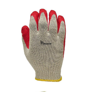 Red Latex <b>Glove</b> Cotton Knit Protective Gear Industrial Gardening Construction Safety Working <b>Gloves</b> Guantes - Product Image 2