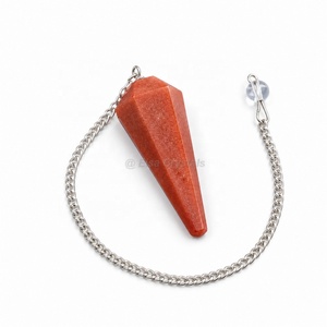 Péndulo de Lepidolita, Péndulo de Chakra, Péndulo de Piedra Natural, Péndulo de Cristal para Radiestesia, Proveedor Mayorista de Cristales en India - Product Image 4