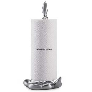 Hot Selling Accessories Napkin Rings Standing <b>Paper</b> Towel Holder <b>Kitchen</b> Storage Black Powder Coated Home - Product Image 5