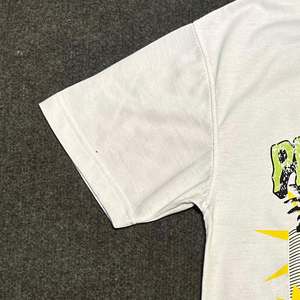 Camiseta de Hombre Estilo Urbano 2026, Impresión Digital, Manga Corta, Cuello Redondo, Corte Holgado, Blanca, Algodón Jersey, Ecológica - Product Image 2