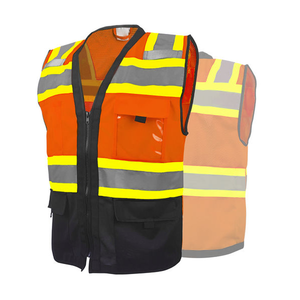 Chalecos de Seguridad Reflectantes de Alta Visibilidad Personalizados al por Mayor, Chalecos Casuales Resistentes de Alta Calidad para Adultos, Tallas Grandes - Product Image 6