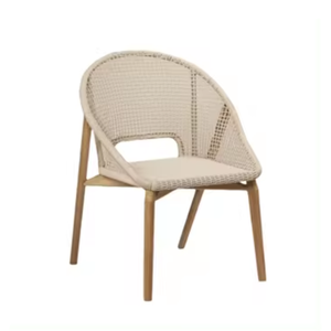 Sillas de comedor de mimbre modernas de calidad superior para apartamento, comedor, hotel, restaurante, cafetería, muebles - Product Image 1