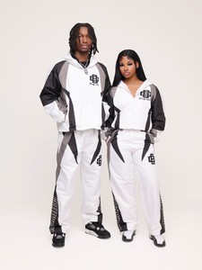 Custom Designer Nylon Windbreaker <b>Set</b> with Smooth Technical Fabric and OEM Manufacturing for Premium Fashion Labels - Product Image 1