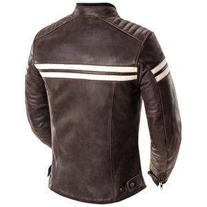 Veste en cuir d'hiver pour homme de haute qualité, nouveau design tendance, avec broderie, écologique, personnalisable, fabriquée au Pakistan - Product Image 2