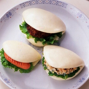 OEM acceptable Baozi <span class=keywords><strong>Bun</strong></span> vapeur <span class=keywords><strong>surgelé</strong></span> Chignon farci à la vapeur Dim Sum chinois Snacks Shaomai Siu Mai Shumai - Product Image 4
