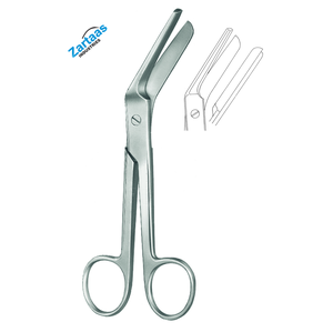 Tijeras para episiotomía B-Stadler de acero inoxidable de alta calidad 35 °   Tijeras quirúrgicas anguladas, longitud 14.5 cm - Product Image 1