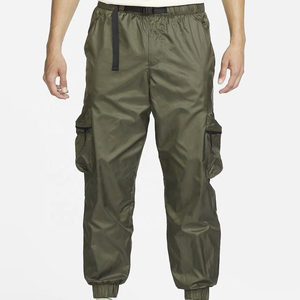 Pantalon coupe-vent décontracté en toile légère pour homme avec logo personnalisé, haute qualité, best-seller - Product Image 2
