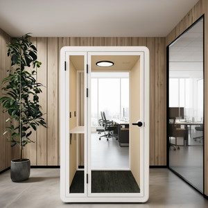 Cabines de bureau acoustiques Solo Plus HIPOD pour usage intérieur, bureaux à domicile, salles de réunion avec intimité pour une utilisation en bureau. - Product Image 3