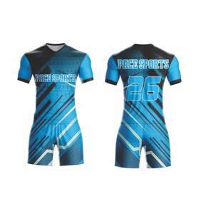 Ensemble d'uniformes de football personnalisés par sublimation à prix abordable, vente en gros, maillots et shorts de football 100% sublimation, fabricant pakistanais - Product Image 6