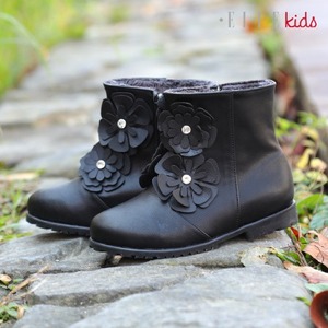 OZKIZ Bottes d'hiver coréennes pour enfants, bottes de neige pour filles de 2 à 6 ans, vente en gros de mode pour enfants - Product Image 1