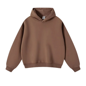 Sudadera con Capucha Personalizada con Logotipo, de Alta Calidad, Sin Cordones, 360g, Algodón Grueso, Lisa, para Hombre, Talla Grande, Estilo Y2K, con Bolsillos - Product Image 4