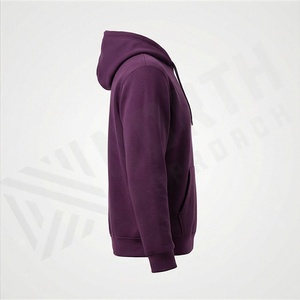 Wholesale Hoodie Custom Embroidered Logo Private Label Cotton French Terry Oversized High Quality <b>Pullover</b> <b>Mens</b> Sweatshirt Top - Product Image 3