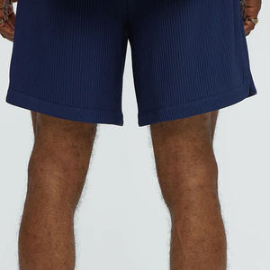 Pantalones Cortos para Hombre de Diseño Minimalista con Costuras Impecables, Ajuste Cómodo para Uso Durante Todo el Día, Mejorados con Cintura Ajustable - Product Image 5