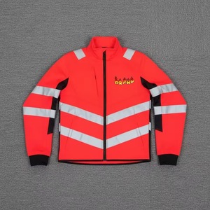 Premium Casual Eco-Friendly Work Safety Clothing Hi Vis <b>Waterproof</b> Reflective Hooded Quick Dry Breathable Men's Winter <b>Jackets</b> - Product Image 5