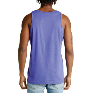 Débardeur en tricot bleu uni pour homme, col rond, vêtements décontractés, nouveau design, vêtements de sport, séchage rapide, fabrication professionnelle - Product Image 2