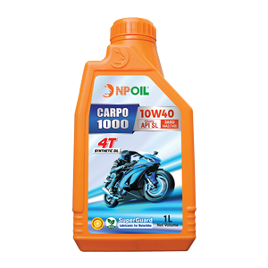 Aceite de motor NPOIL CARPO 1000 10W40 0,8L 1L Aceite sintético de alta calidad para motocicletas y scooters - Product Image 1
