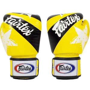 ถุงมือชกมวย Fairtex คุณภาพสูง หนังวัวแท้ สำหรับฝึกซ้อมและแข่งขัน ผลิตตามสั่ง น้ำหนักเบา ระบายอากาศได้ดี - Product Image 3