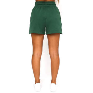 Factory Price Light Weight Women Summer Clothing 2027 Top Quality 100%Cotton Fleece <b>Drawstring</b> With Pocket Women Shorts 2027 - Product Image 5